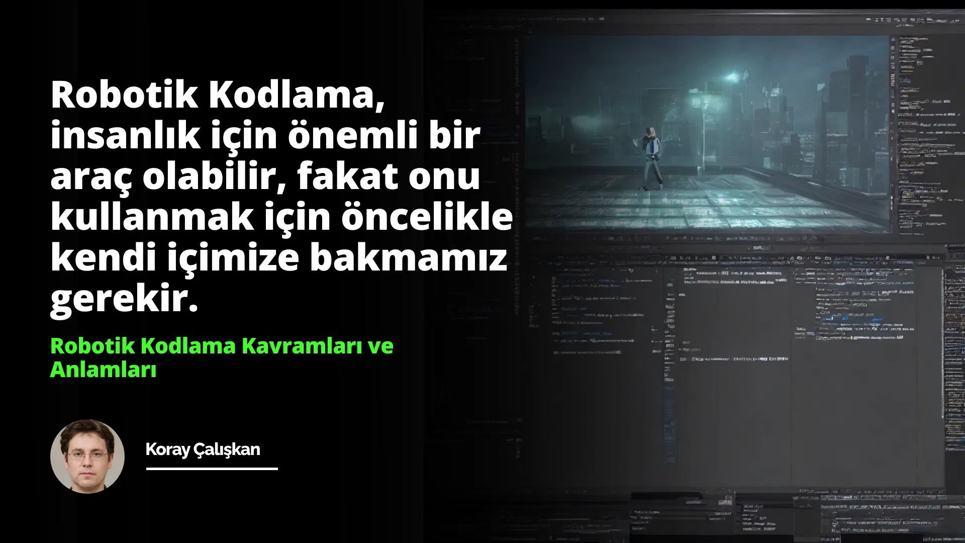 Robotik Kodlama Kavramları ve Anlamları