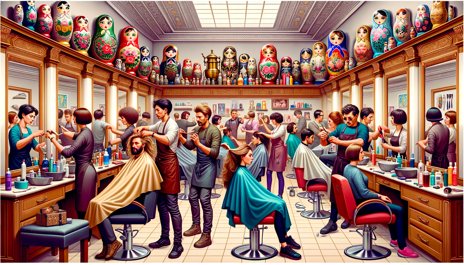 Rusça Cümleler: Kuaföre Gitmek İle İlgili İfadeler