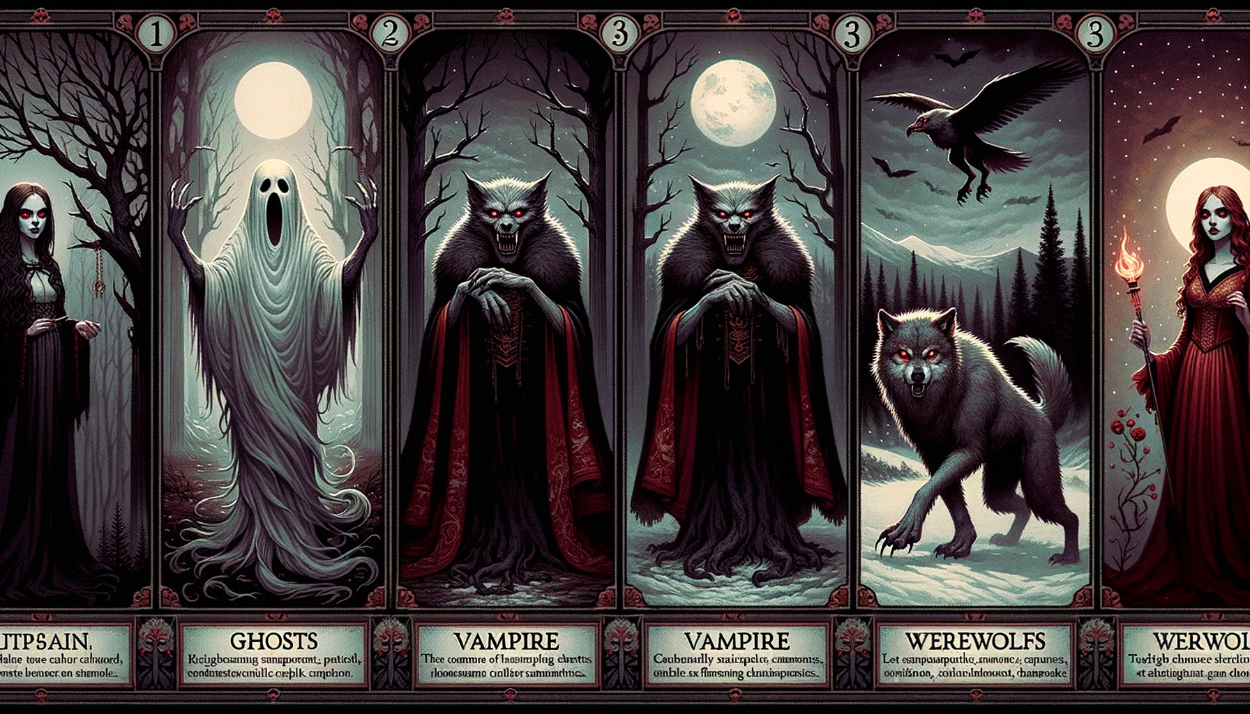 Rusça Doğaüstü Varlıklar: Hayalet, Vampir ve Kurt Adam