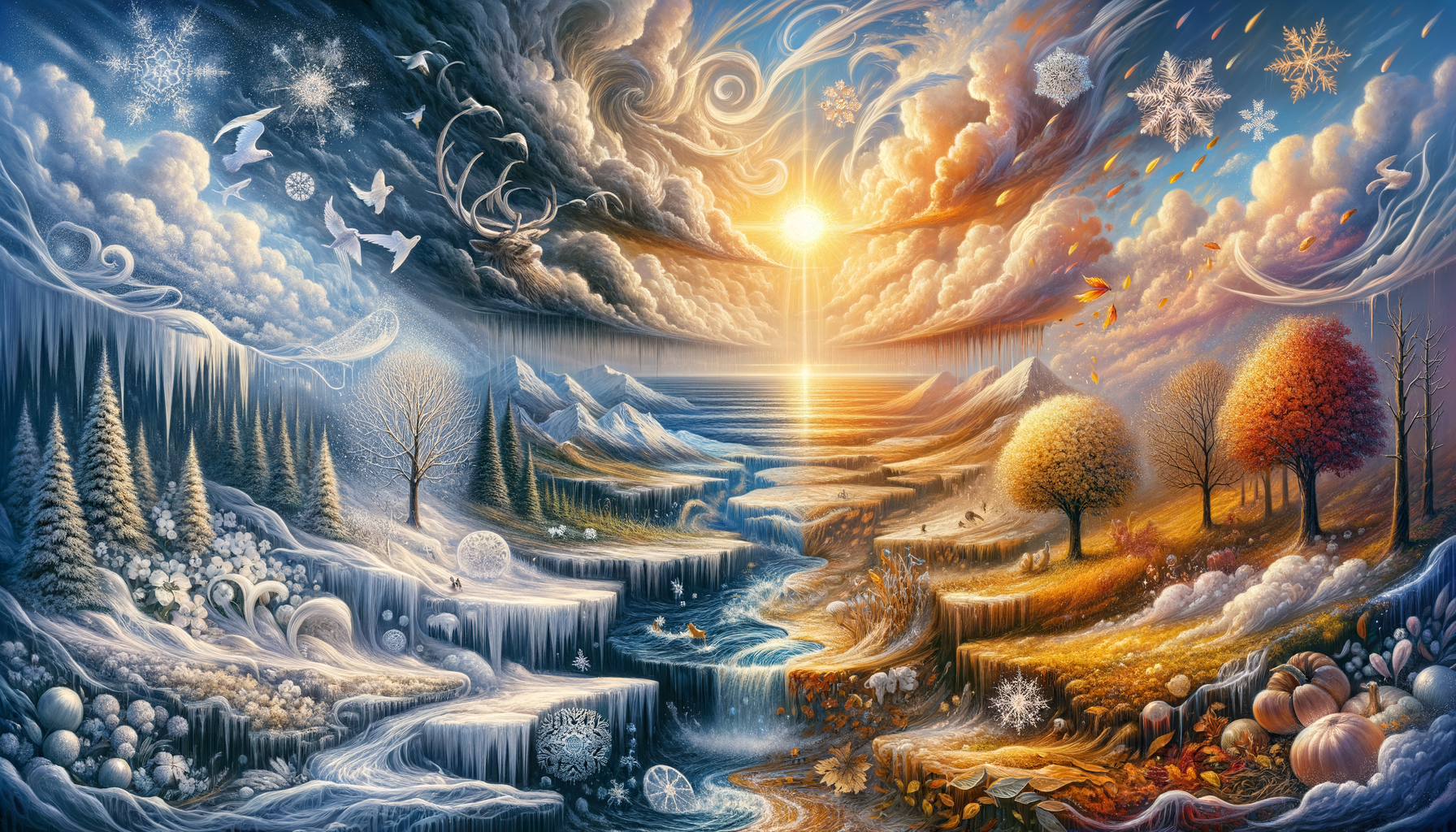 Rusça Mevsimler ve Hava Koşulları