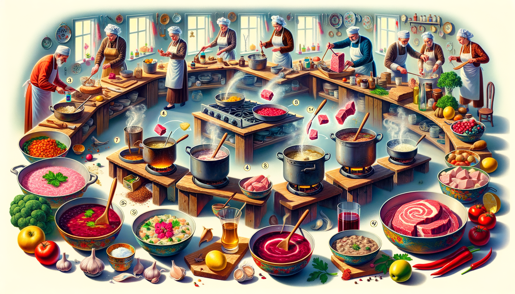 Rusça Yemek Tarifleri ve Pişirme İpuçları