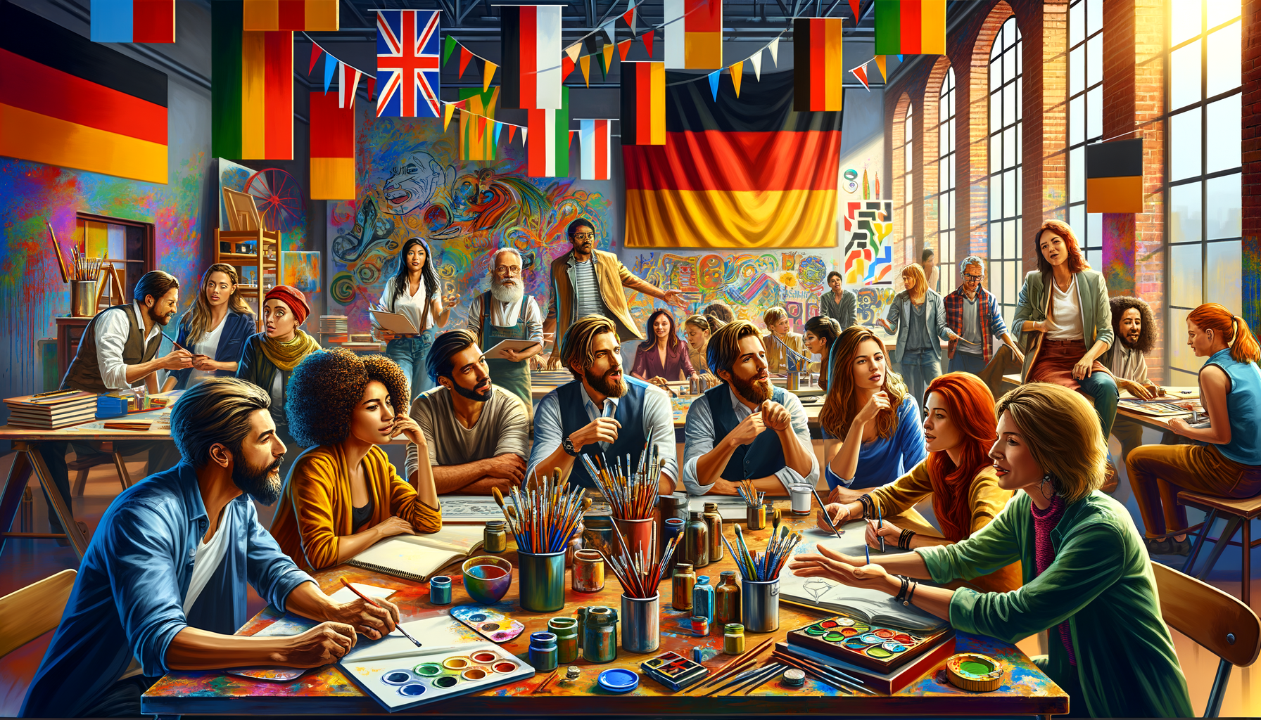 Sanatçılar İçin Almanca Mesleki Konuşma İfadeleri