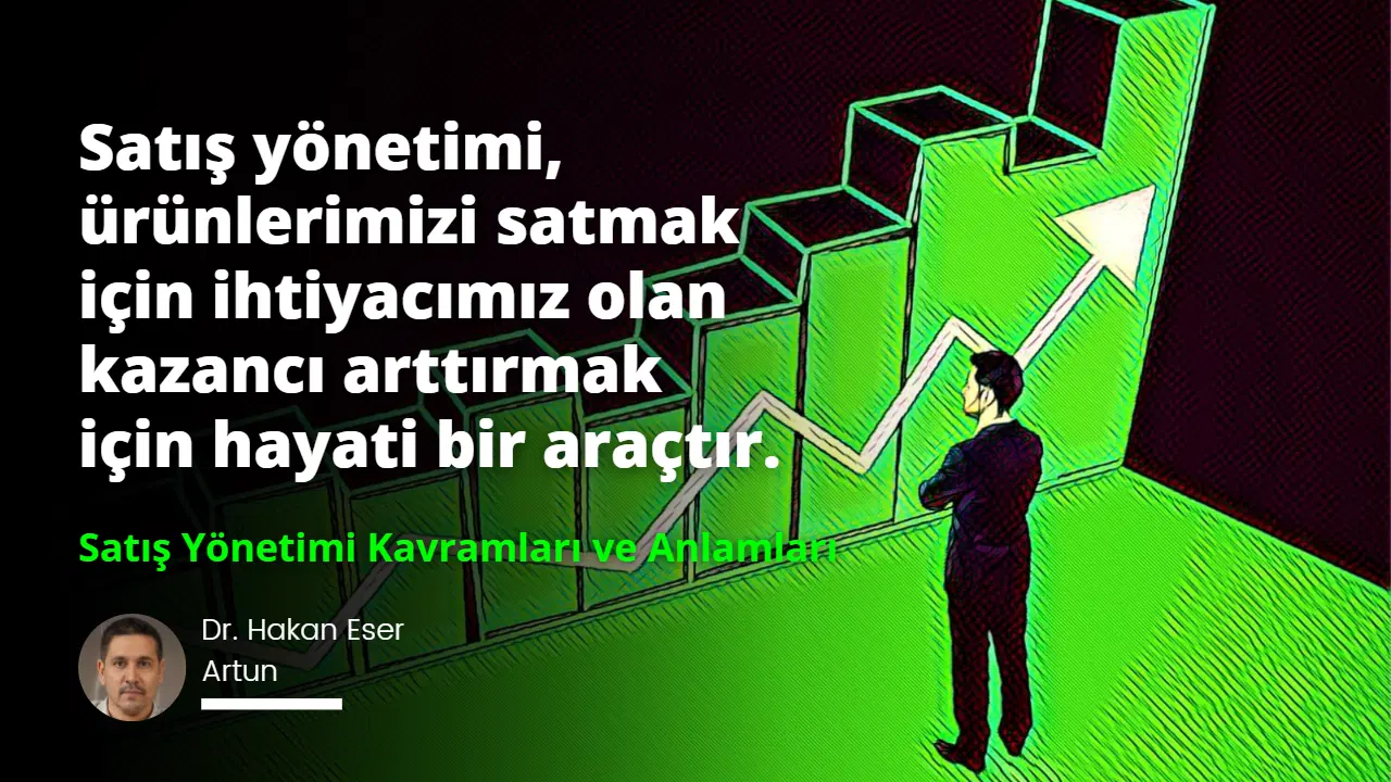 Satış Yönetimi Kavramları ve Anlamları