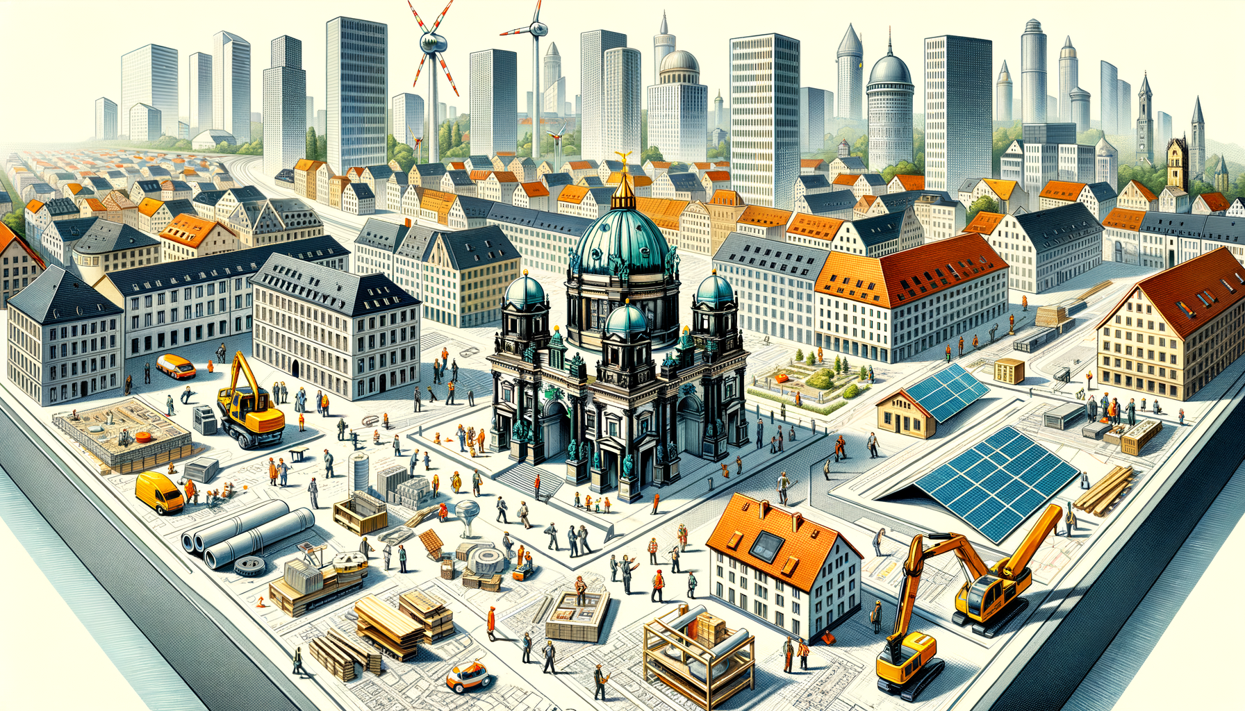 Şehir Planlama ve Kentsel Dönüşüm Hakkında Almanca İfadeler
