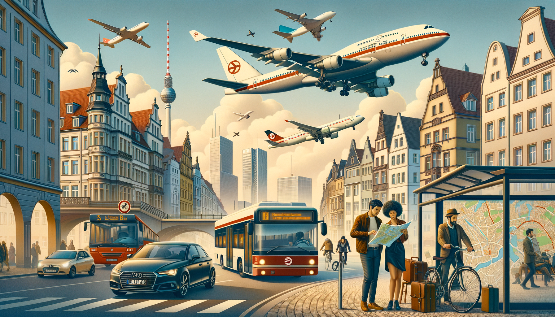 Seyahat Yöntemleriyle İlgili Kullanacağınız Almanca İfadeler