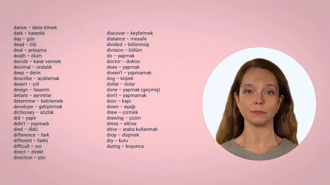 Sık Kullanılan İngilizce Kelimeler