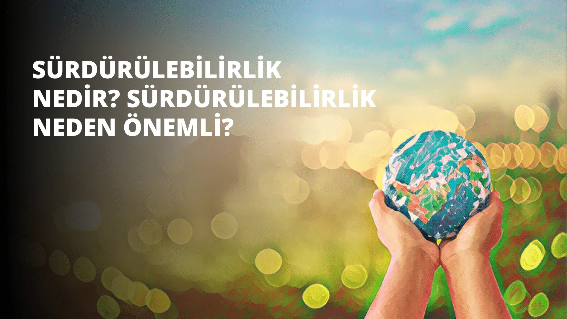 Sürdürülebilirlik Nedir? Sürdürülebilirlik Neden Önemli?