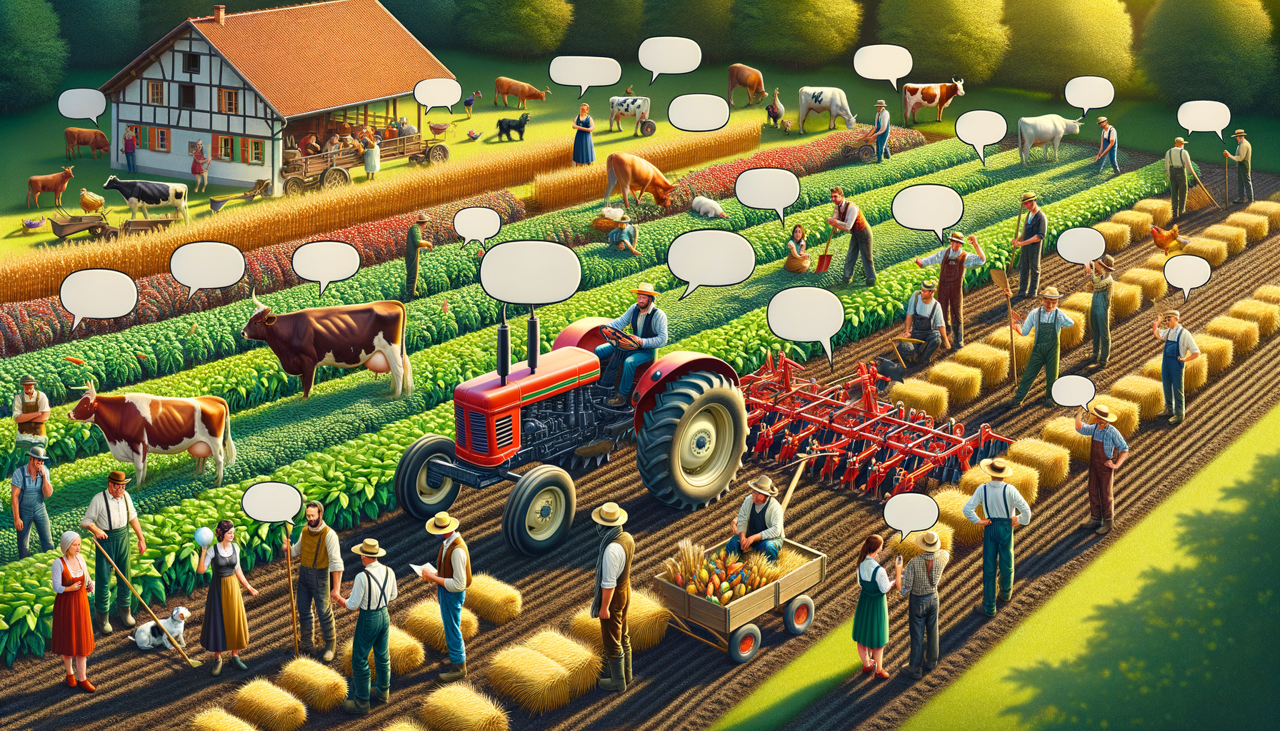 Tarım Çalışanları İçin Almanca Mesleki Konuşma İfadeleri