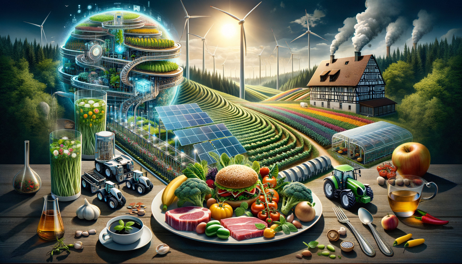 Tarım ve Gıda Sistemleri Geleceğiyle İlglii Almanca İfadeler