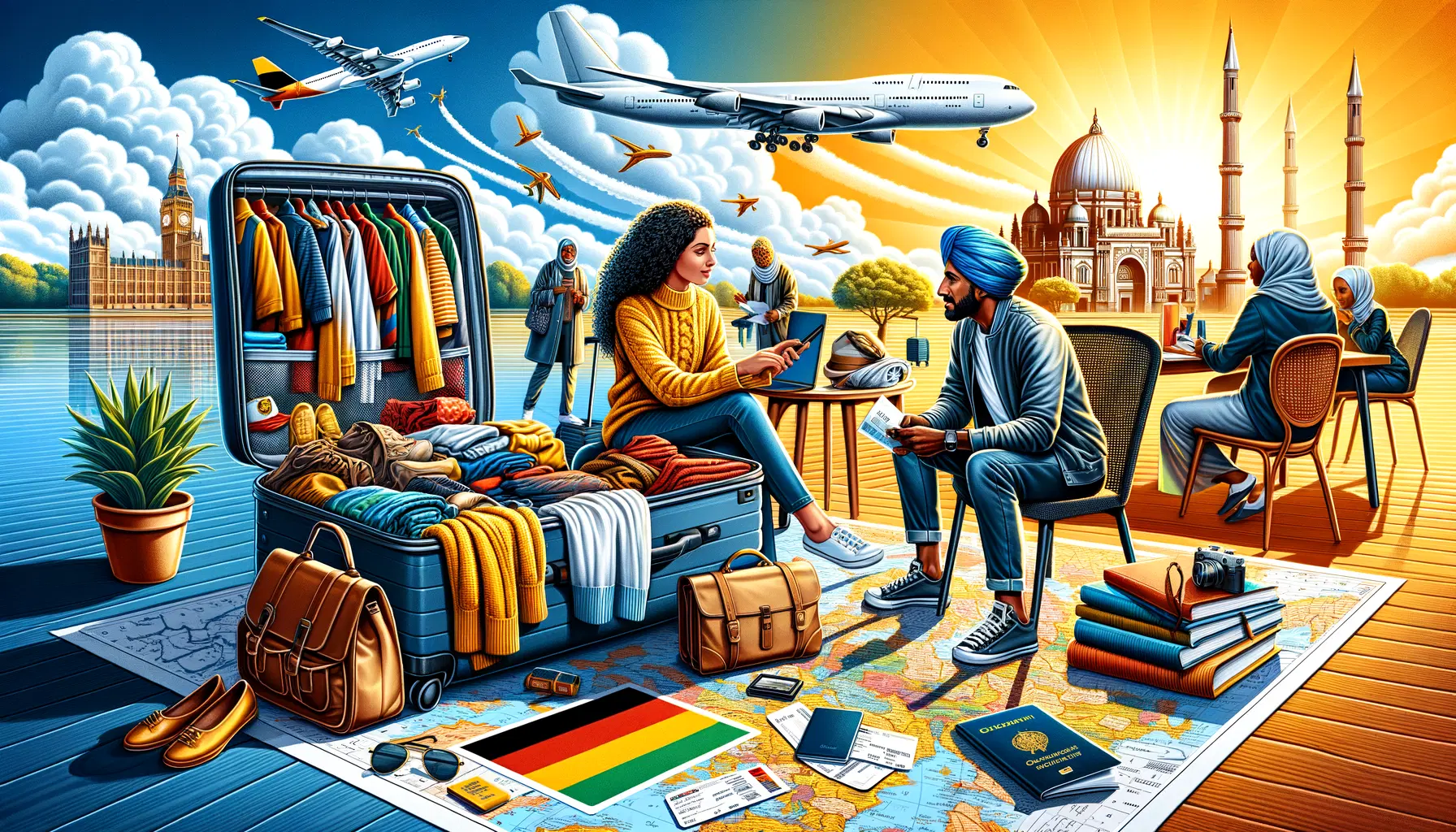 Tatil İle İlgili Almanca Cümleler