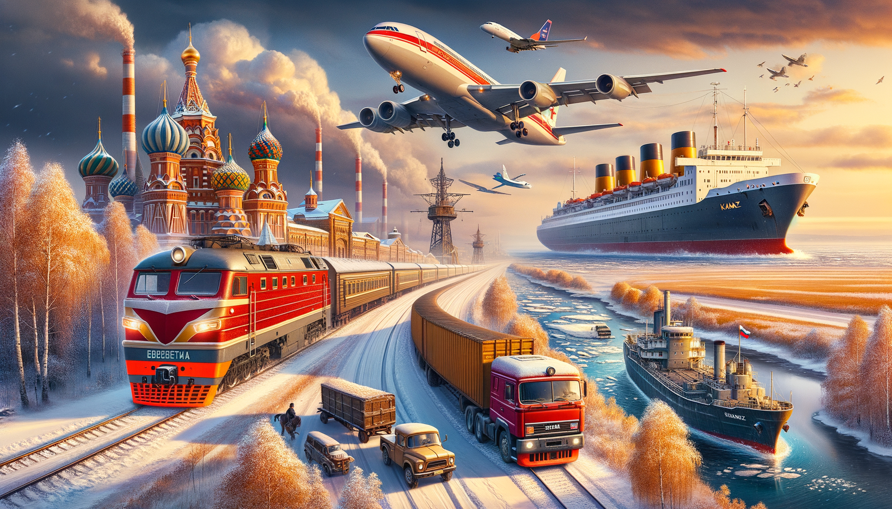 Ulaştırma Sektöründe Kullanılan Rusça Kelimeler
