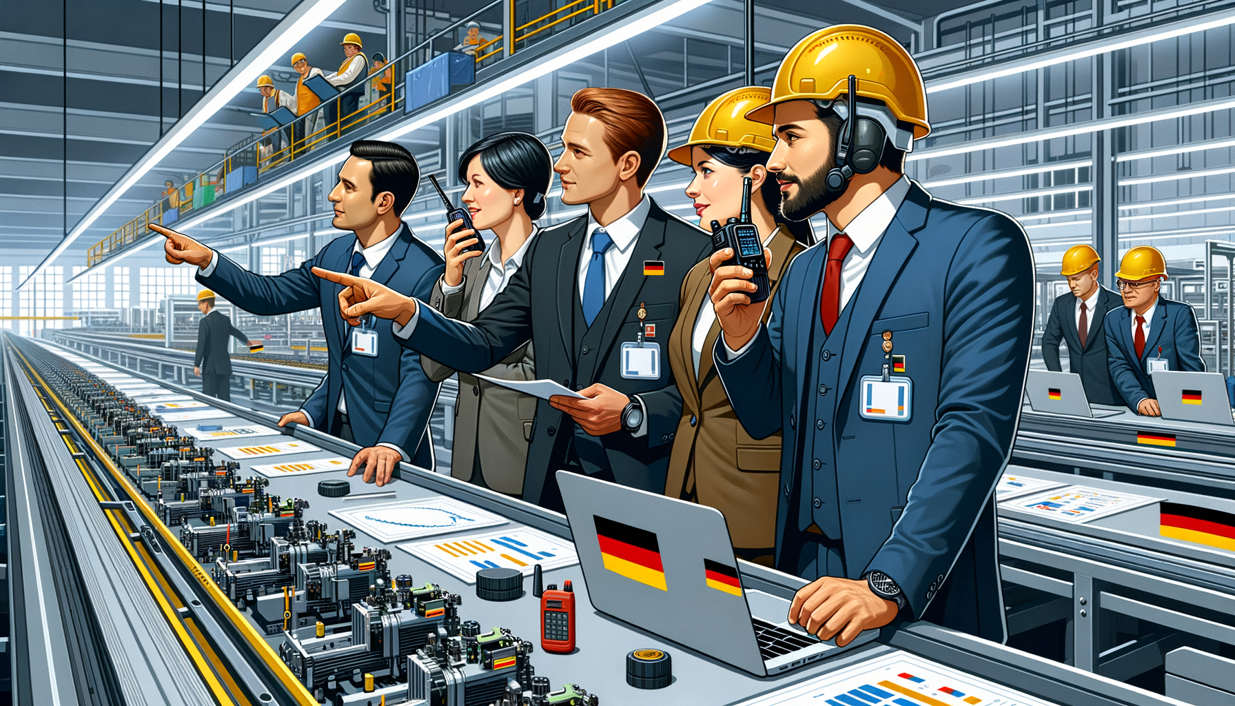 Üretim Yöneticileri İçin Almanca Mesleki Konuşma İfadeleri