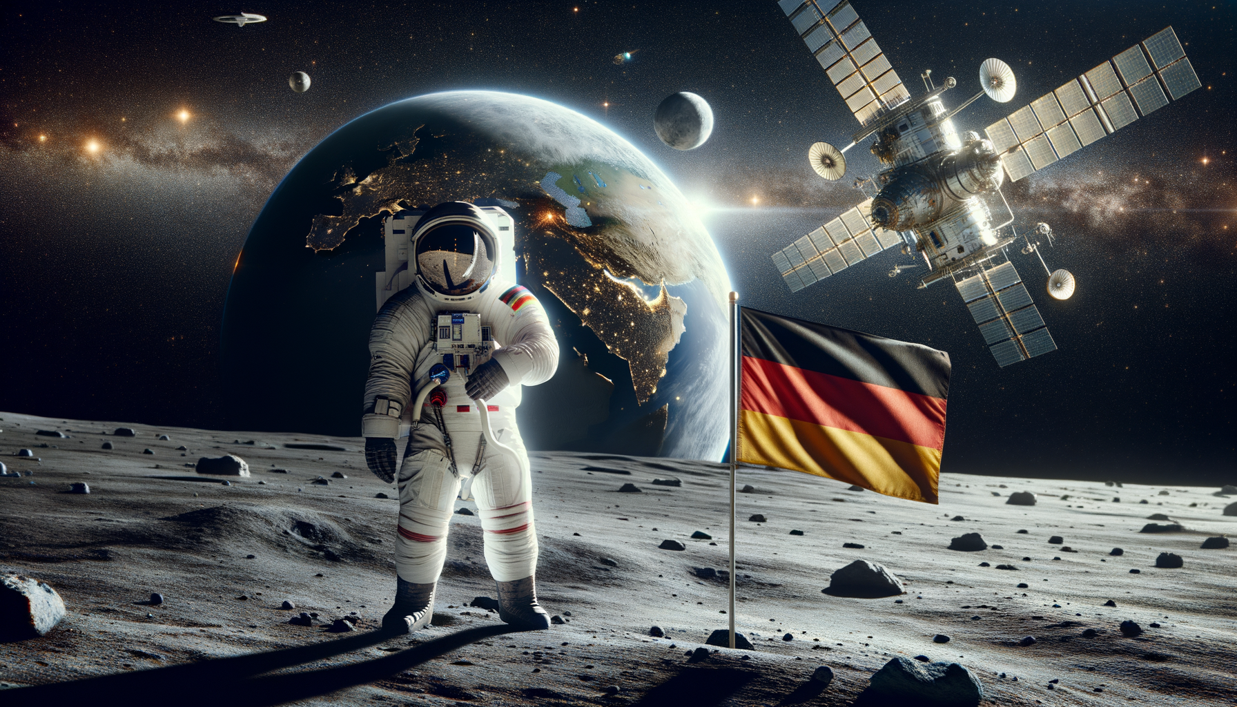 Uzay Araştırmaları ve Keşifleri Hakkında Almanca İfadeler