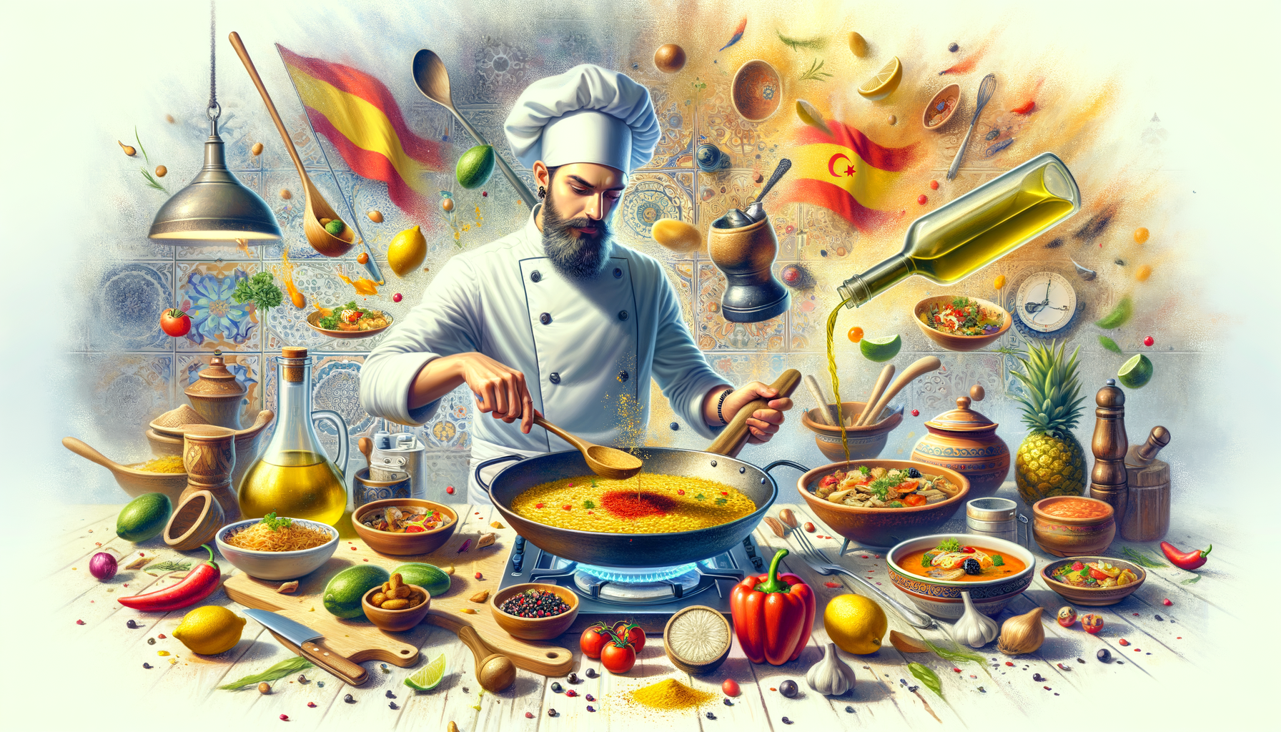 Yemek Pişirme: İspanyolca Yemek Tarifleri ve Terimleri