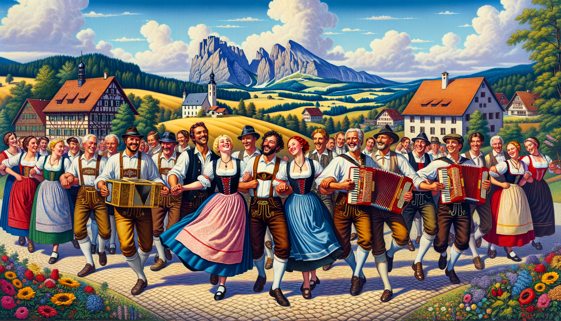 Yerel Kültürler ve Folklor Hakkında Almanca İfadeler