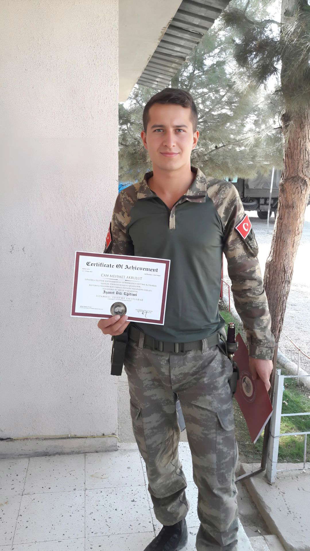 Internationally valid professional certificate sample - EU approved digital and printed certificate example 10