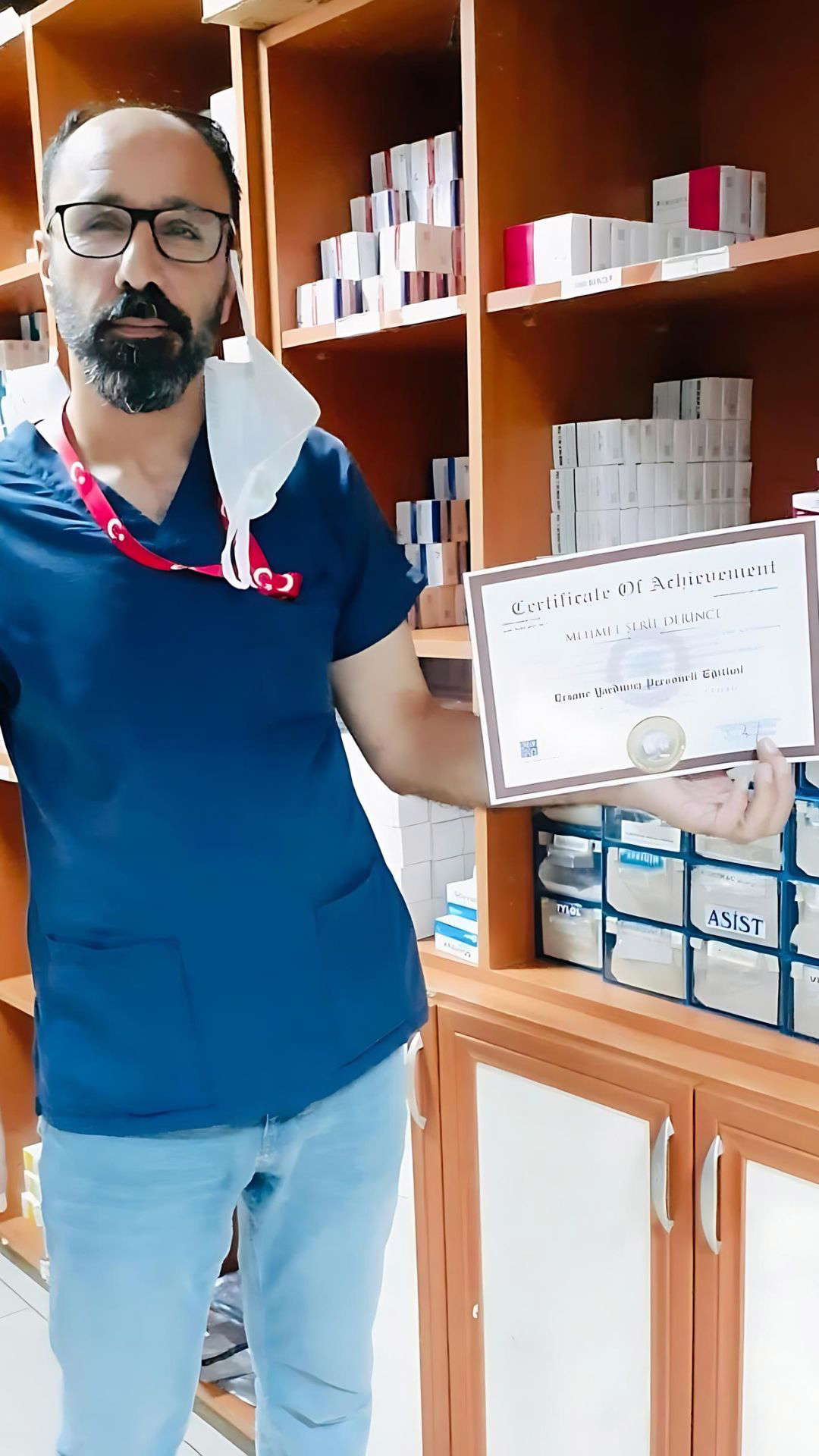 Internationally valid professional certificate sample - EU approved digital and printed certificate example 38