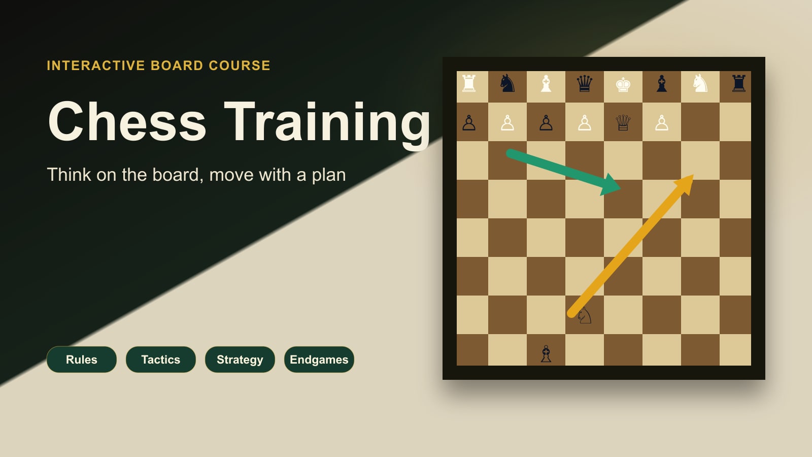 Chess Training Course: Learn Rules, Tactics and Strategy on an ...