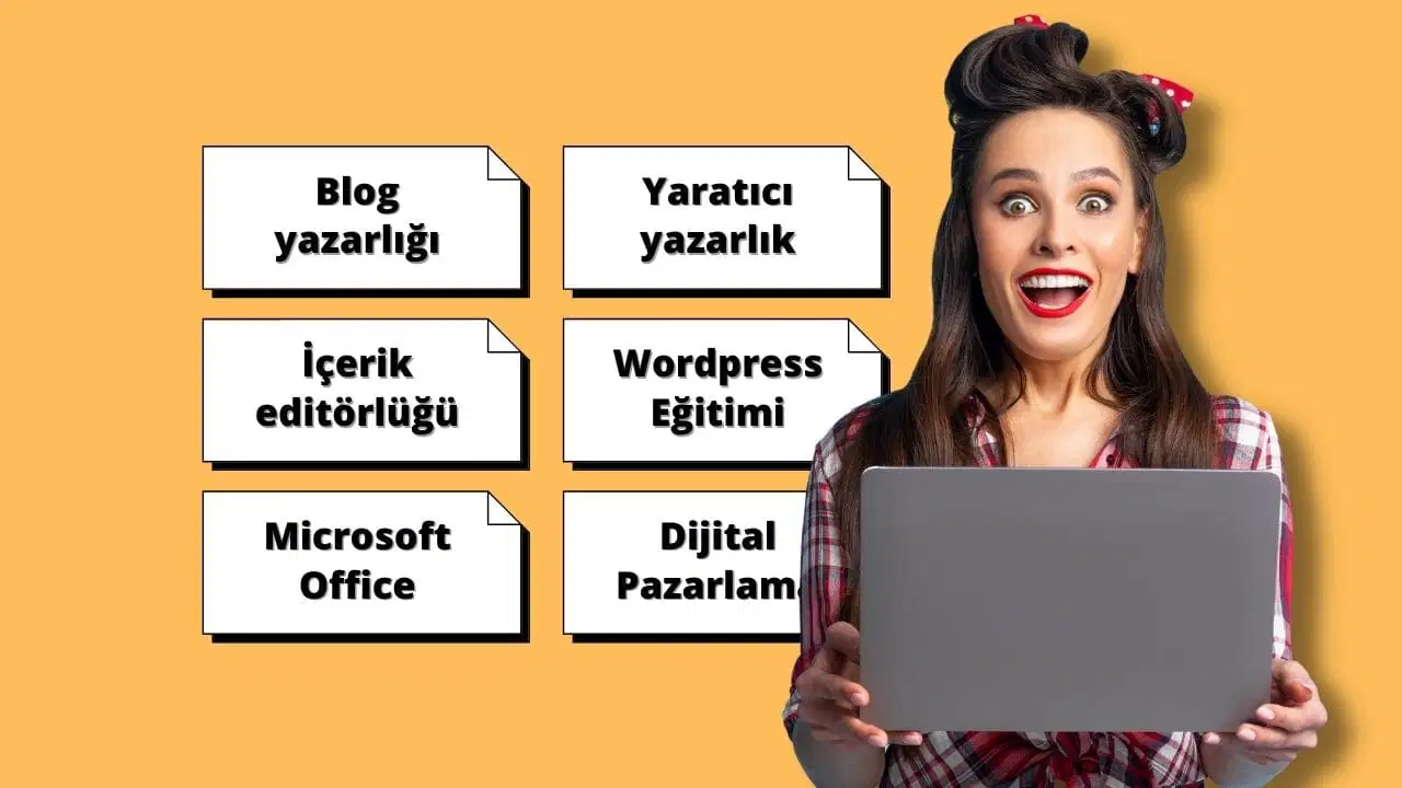 Blog Yazarak Evden Para Kazanın (6 Eğitim)