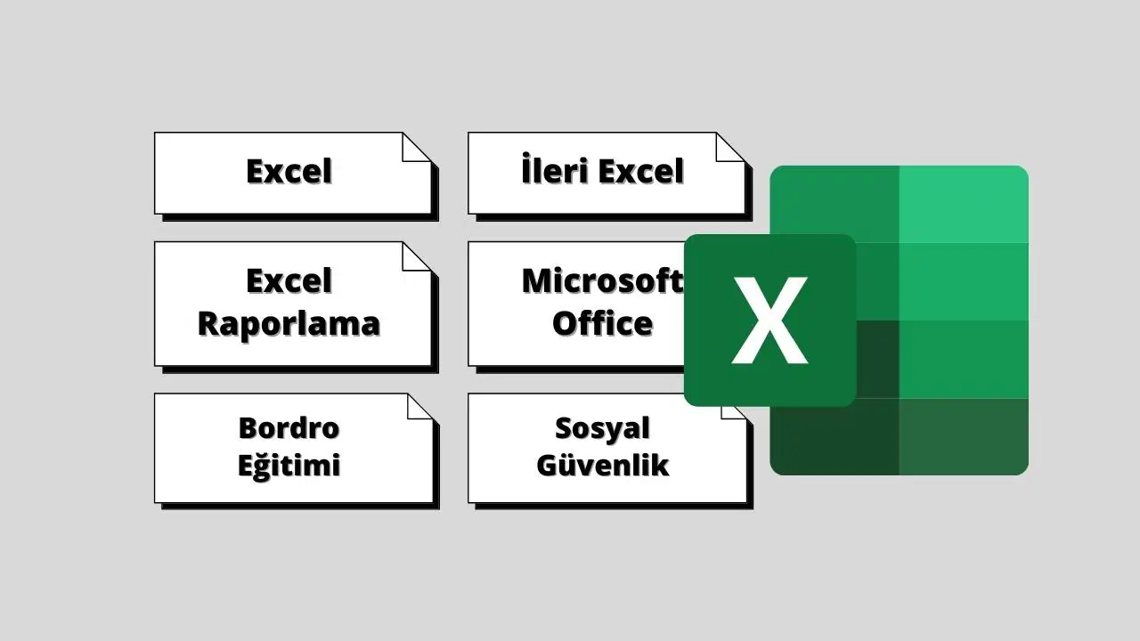 Excel Öğreniyorum (6 Eğitim)