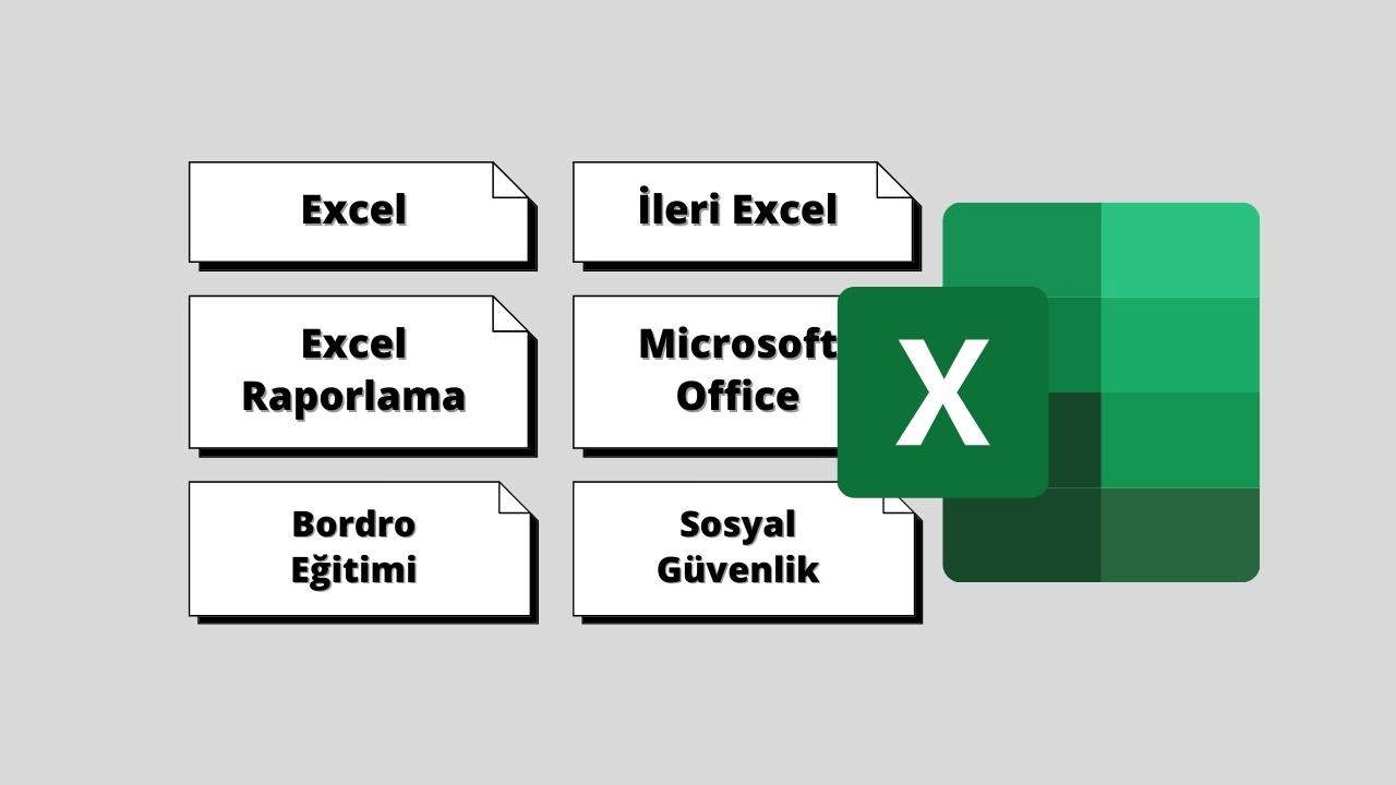 Excel Öğreniyorum (6 Eğitim)